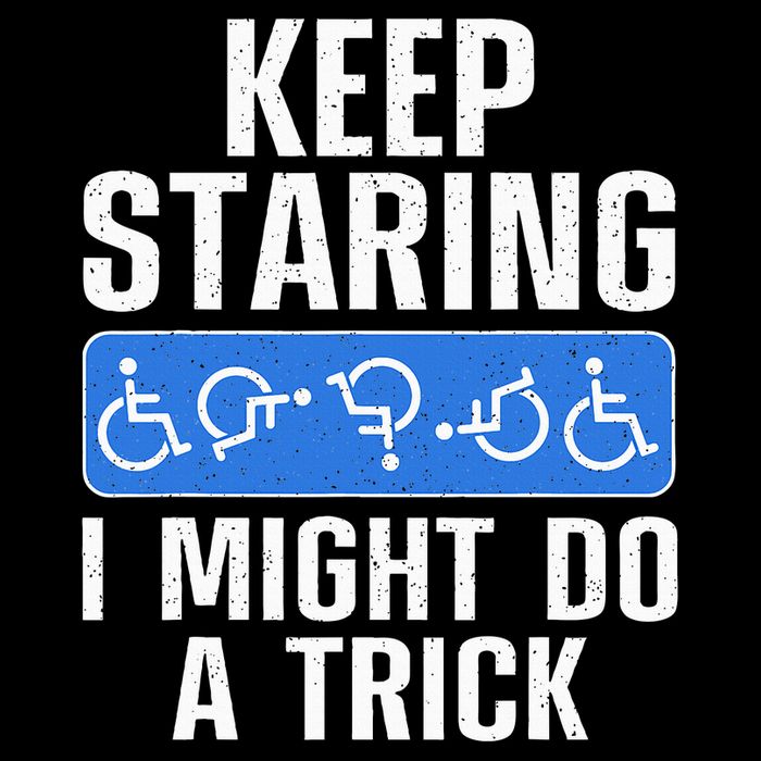 Cool Wheelchair Bound Art Cripple Handicapped Visor
