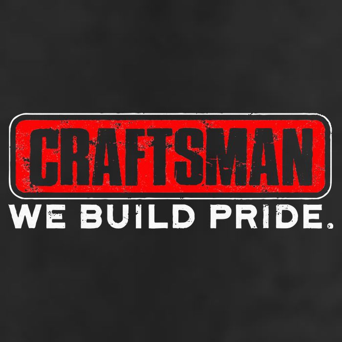 Craftsman We Build Pride Craftsman 7 Panel Mesh Trucker Snapback Hat