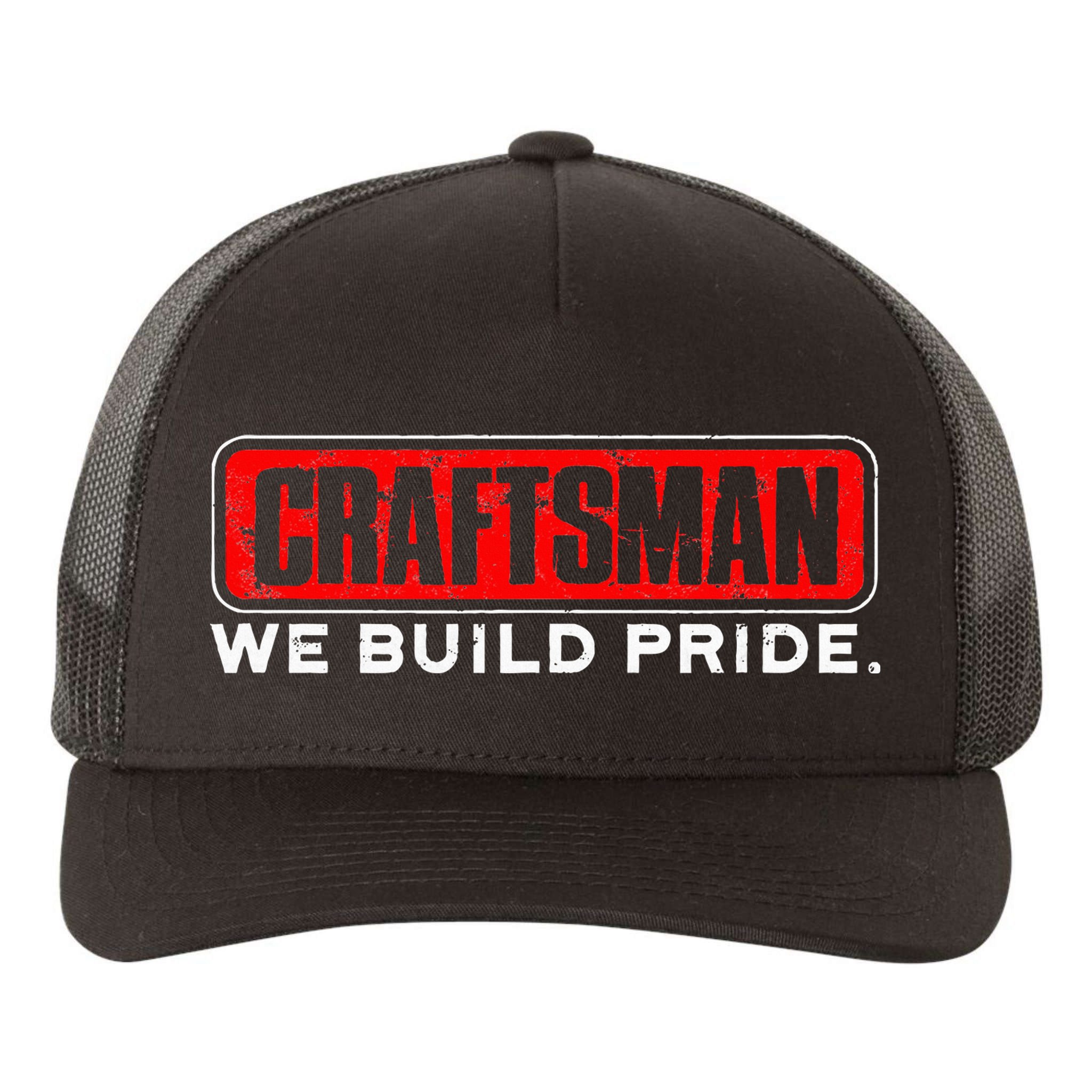 Craftsman We Build Pride Craftsman Yupoong Adult 5-Panel Trucker Hat