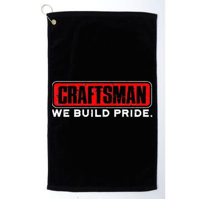 Craftsman We Build Pride Craftsman Golf Towel