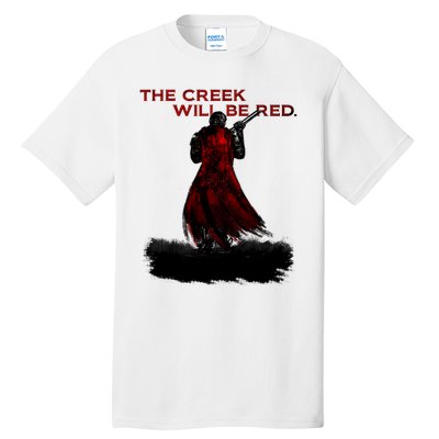 Creek Will Be Red Hell Of Diver Helldiving Lovers Outfit Tall T-Shirt