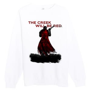 Creek Will Be Red Hell Of Diver Helldiving Lovers Outfit Premium Crewneck Sweatshirt