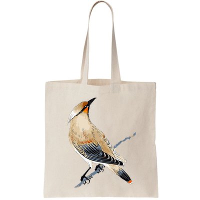Cedar Waxwing Bird Ornithology Beautiful Songbird Bag