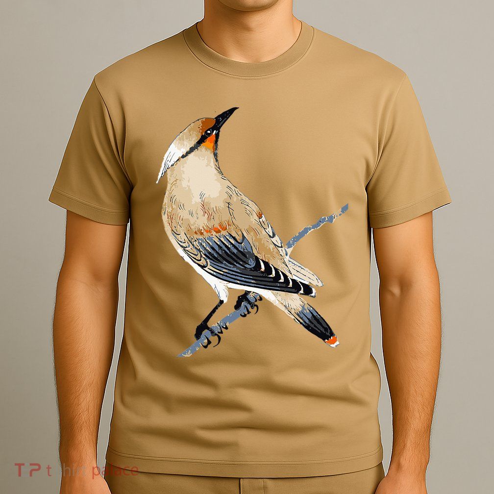 Cedar Waxwing Bird Ornithology Beautiful Songbird T-Shirt