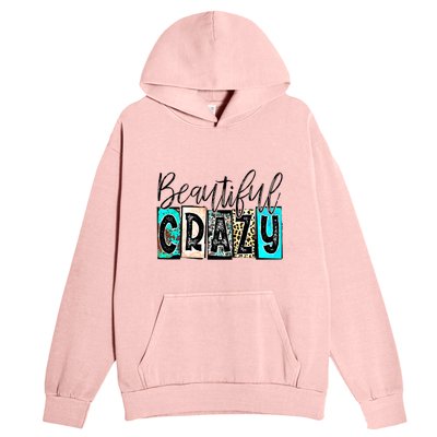 Crazy Women Beautiful Country Music Girl Western Leopard Urban Pullover Hoodie