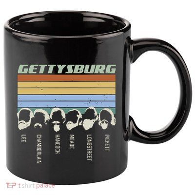 Civil Wars Beards Gettysburg Beard Gift Old School 11oz C Handle Ceramic Mug