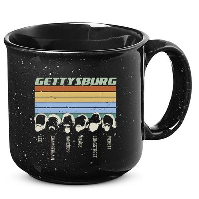 Civil Wars Beards Gettysburg Beard Gift Old School 15oz Campfire Ceramic Mug