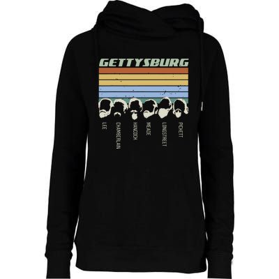 Civil Wars Beards Gettysburg Beard Gift Old School Womens Funnel Neck Pullover Hood