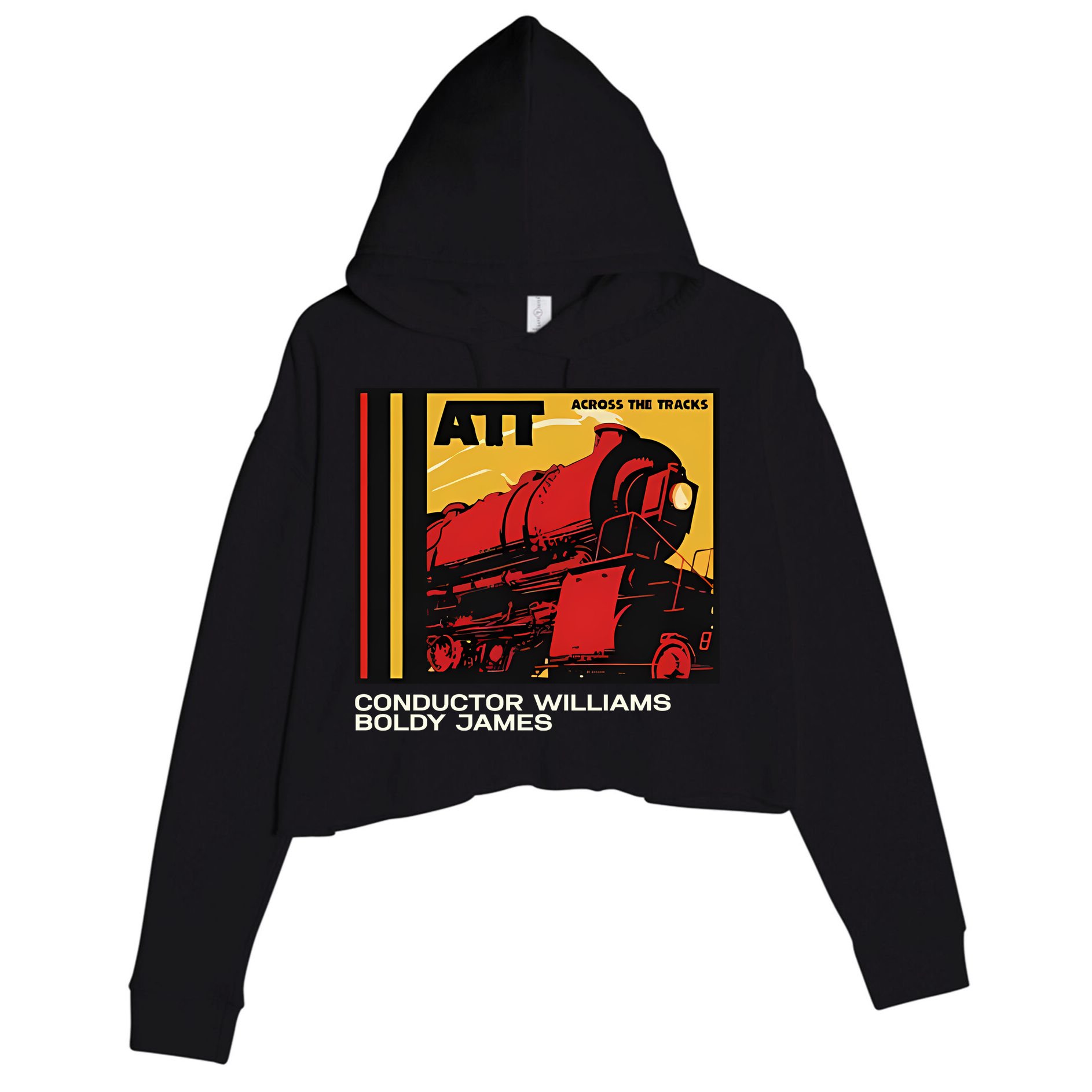 Conductor Williams Boldy James Crop Fleece Hoodie