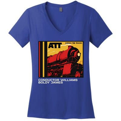 Conductor Williams Boldy James Women's V-Neck T-Shirt