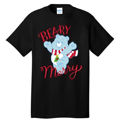 Christmas Wishes Bear Is Beary Merry Tall T-Shirt