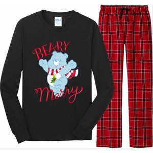 Christmas Wishes Bear Is Beary Merry Long Sleeve Pajama Set