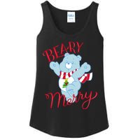 Christmas Wishes Bear Is Beary Merry Ladies Essential Tank