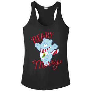 Christmas Wishes Bear Is Beary Merry Ladies PosiCharge Competitor Racerback Tank