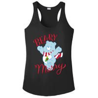 Christmas Wishes Bear Is Beary Merry Ladies PosiCharge Competitor Racerback Tank