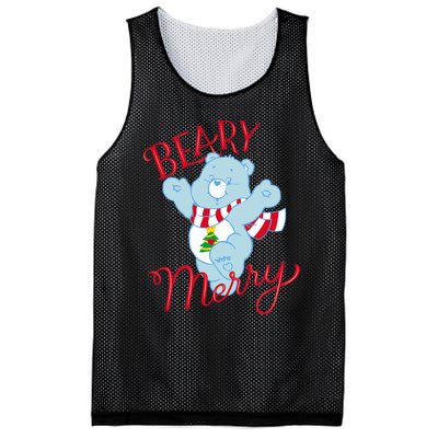 Christmas Wishes Bear Is Beary Merry Mesh Reversible Basketball Jersey Tank