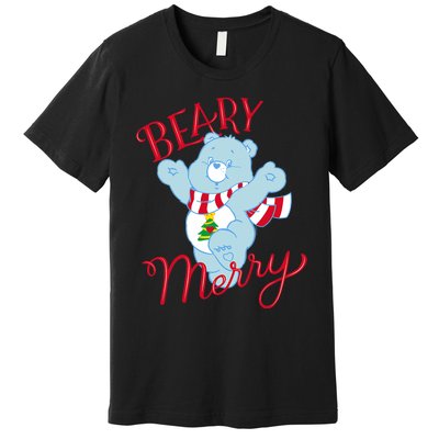 Christmas Wishes Bear Is Beary Merry Premium T-Shirt