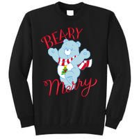 Christmas Wishes Bear Is Beary Merry Tall Sweatshirt