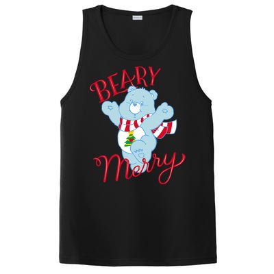 Christmas Wishes Bear Is Beary Merry PosiCharge Competitor Tank