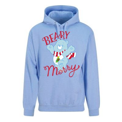 Christmas Wishes Bear Is Beary Merry Unisex Surf Hoodie