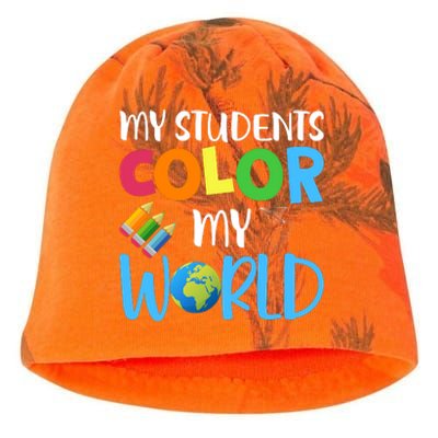 Color World Back To School Kati - Camo Knit Beanie