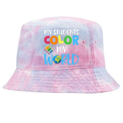 Color World Back To School Tie-Dyed Bucket Hat