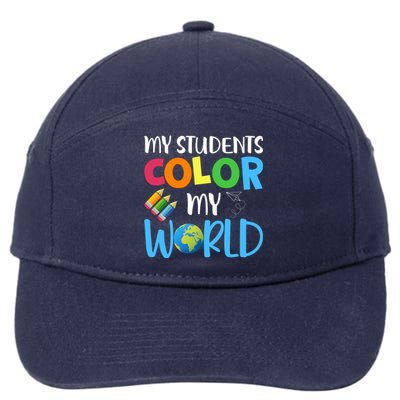 Color World Back To School 7-Panel Snapback Hat