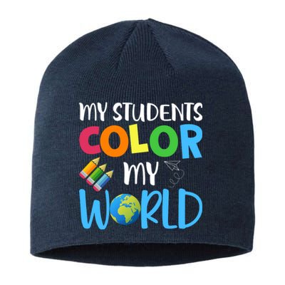 Color World Back To School Sustainable Beanie