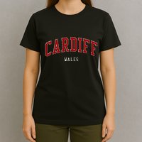 Cardiff Wales College University Style T-Shirt