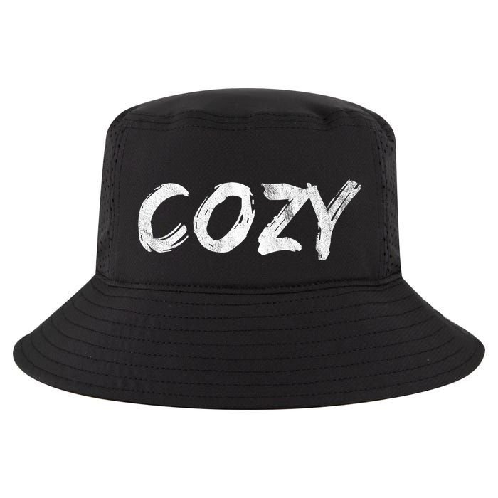 Cozy Word Cool Comfort Performance Bucket Hat