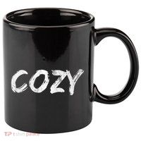 Cozy Word 11oz C Handle Ceramic Mug