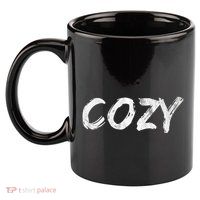 Cozy Word 11oz C Handle Ceramic Mug