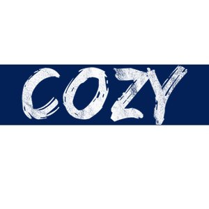 Cozy Word Bumper Sticker