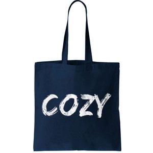 Cozy Word Tote Bag