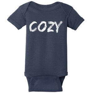 Cozy Word Baby Bodysuit