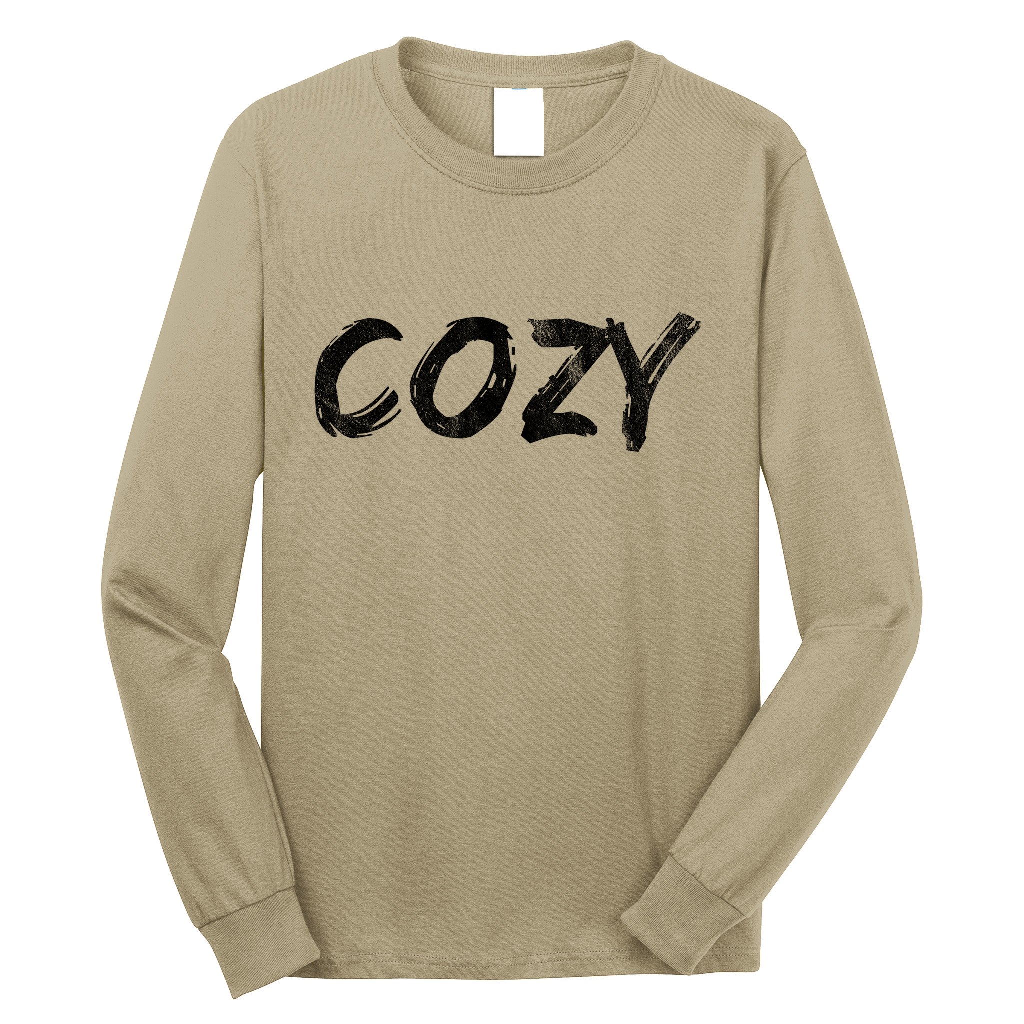 Cozy Word Long Sleeve Shirt