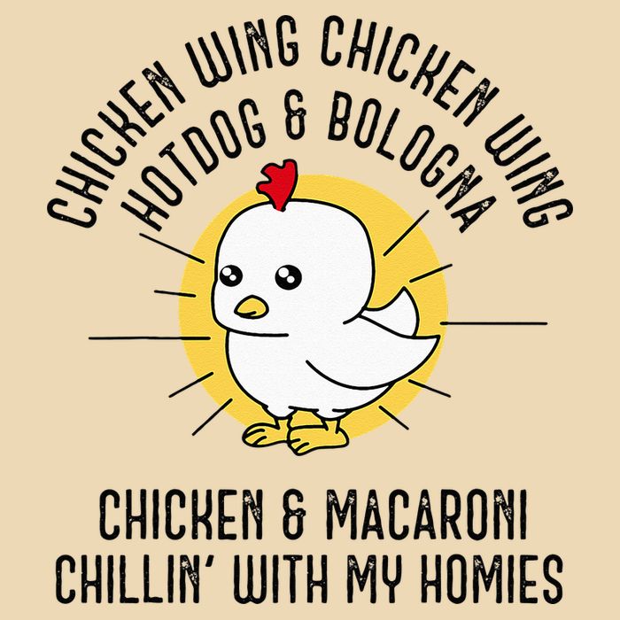 Chicken Wing Chicken Wing Song Lyric Hot Dog Bologna Bag