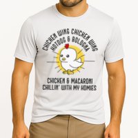 Chicken Wing Chicken Wing Song Lyric Hot Dog Bologna Cooling Performance Crew T-Shirt