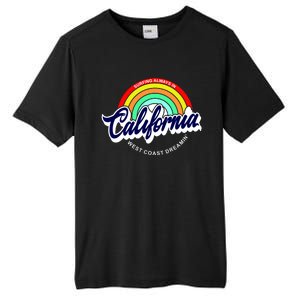 California West Coast Dreamin Retro Rainbow Tall Fusion ChromaSoft Performance T-Shirt