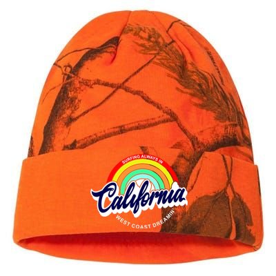 California West Coast Dreamin Retro Rainbow Kati Licensed 12" Camo Beanie