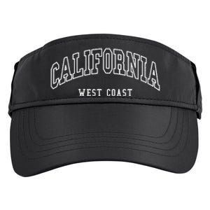 California West Coast Throwback Design Classic Adult Drive Performance Visor