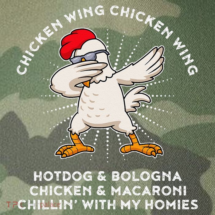 Chicken Wing Chicken Wing Song Lyric Hot Dog Bologna Legacy Tie Dye Trucker Hat
