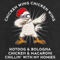 Chicken Wing Chicken Wing Song Lyric Hot Dog Bologna Adult Drive Performance Visor