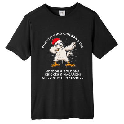 Chicken Wing Chicken Wing Song Lyric Hot Dog Bologna Tall Fusion ChromaSoft Performance T-Shirt