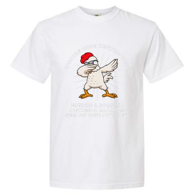 Chicken Wing Chicken Wing Song Lyric Hot Dog Bologna Garment-Dyed Heavyweight T-Shirt