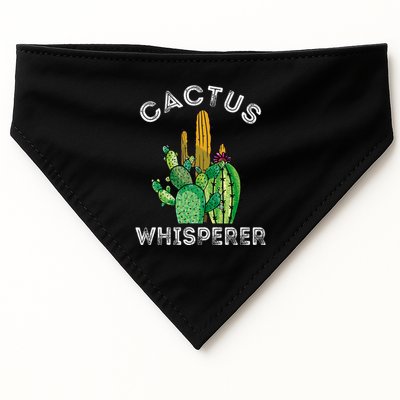 Cactus Whisperer Cacti Gardener Succulent Garden Plants USA-Made Doggie Bandana