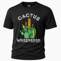 Cactus Whisperer Cacti Gardener Succulent Garden Plants Cooling Performance Crew T-Shirt