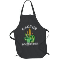 Cactus Whisperer Cacti Gardener Succulent Garden Plants Apron