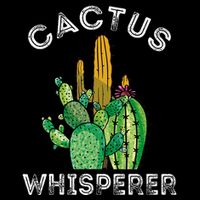 Cactus Whisperer Cacti Gardener Succulent Garden Plants City Backpack