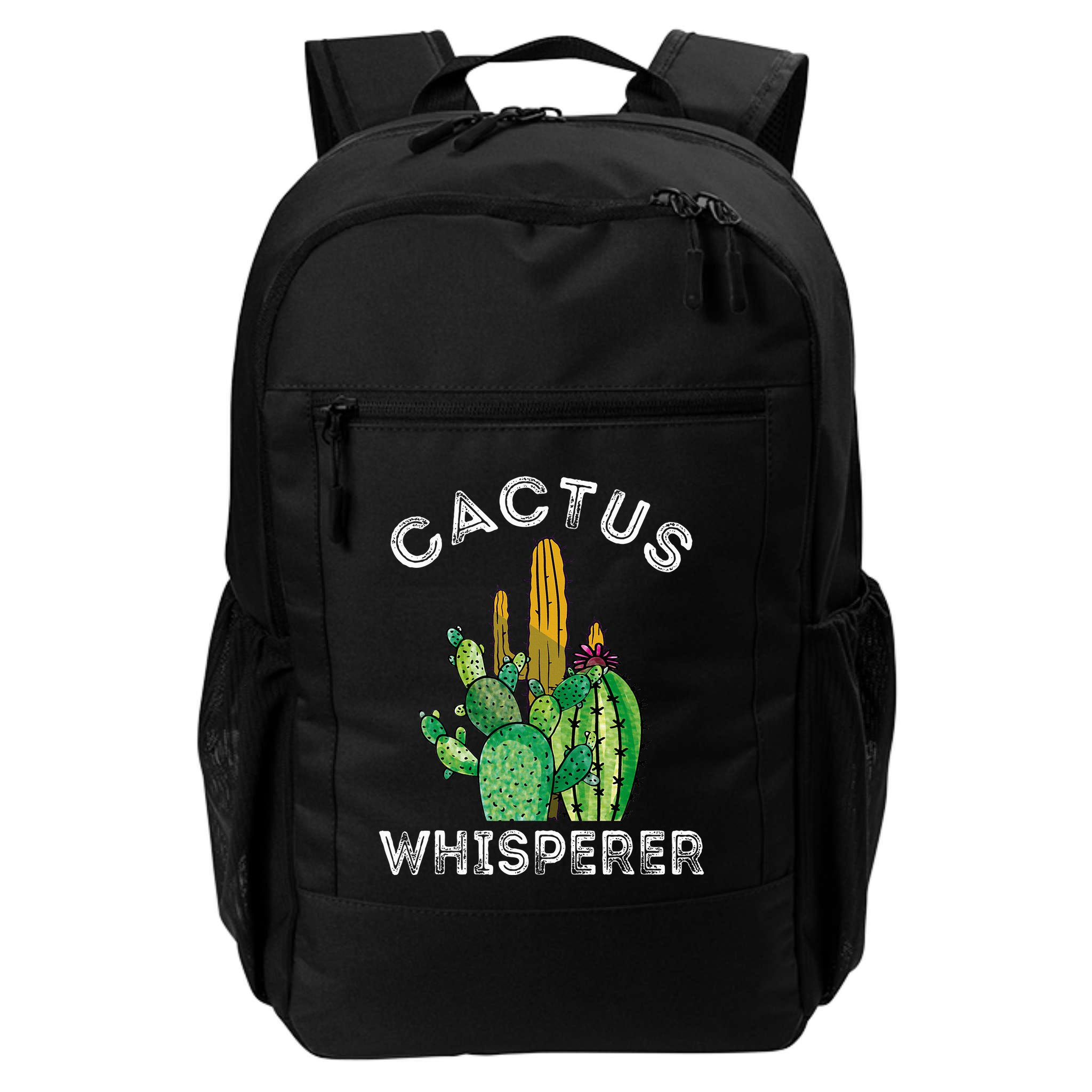Cactus Whisperer Cacti Gardener Succulent Garden Plants Backpack